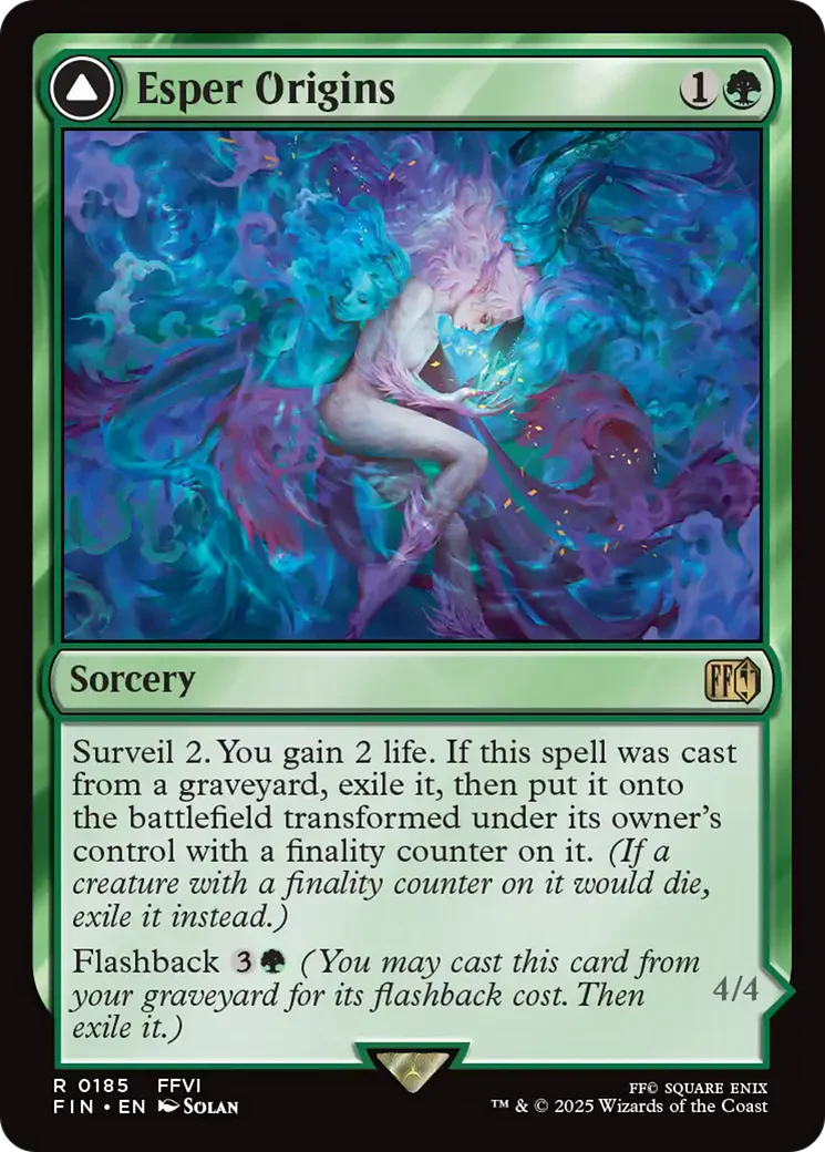 Esper Origins // Summon: Esper Maduin [FINAL FANTASY] Foil - Image 3