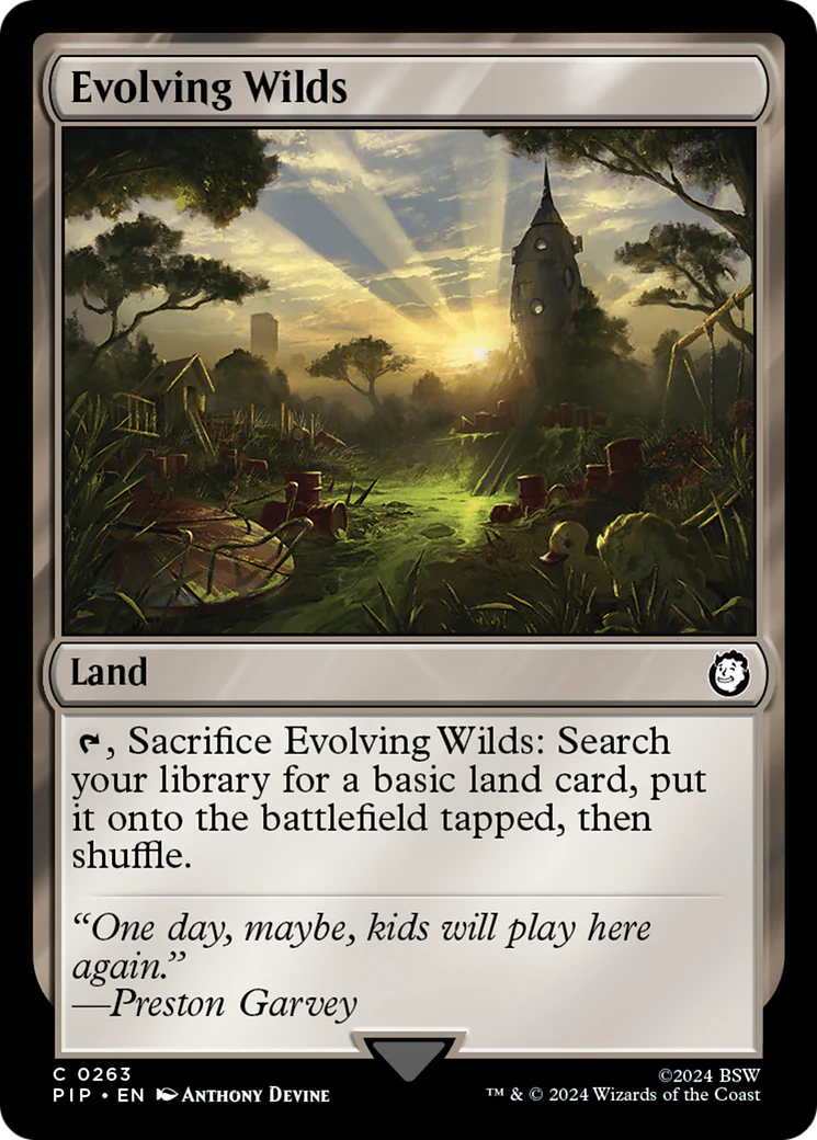 Evolving Wilds  [Fallout] Foil