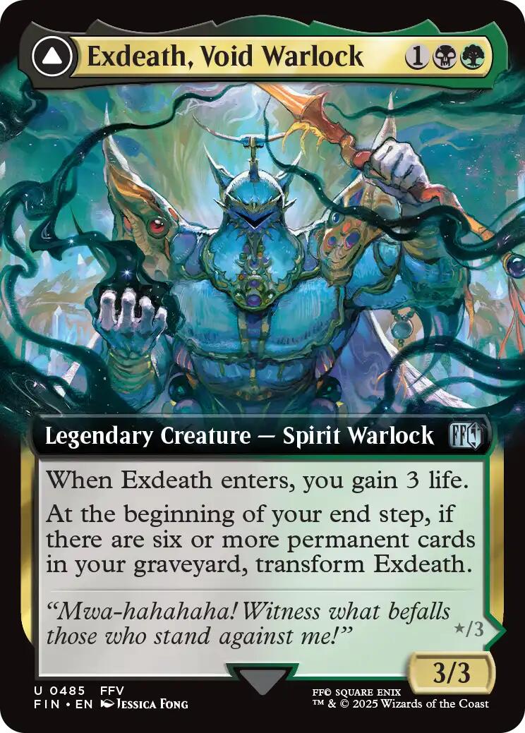 Exdeath, Void Warlock // Neo Exdeath, Dimension's End (Extended Art) [FINAL FANTASY] - Image 2