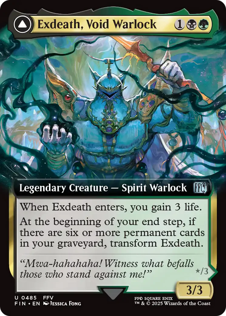 Exdeath, Void Warlock // Neo Exdeath, Dimension's End (Extended Art) [FINAL FANTASY] - Image 3