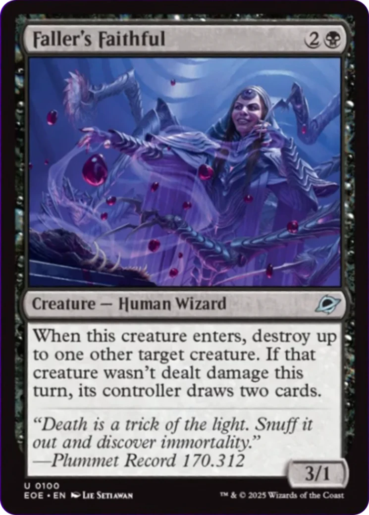 Faller's Faithful [Edge of Eternities] Foil