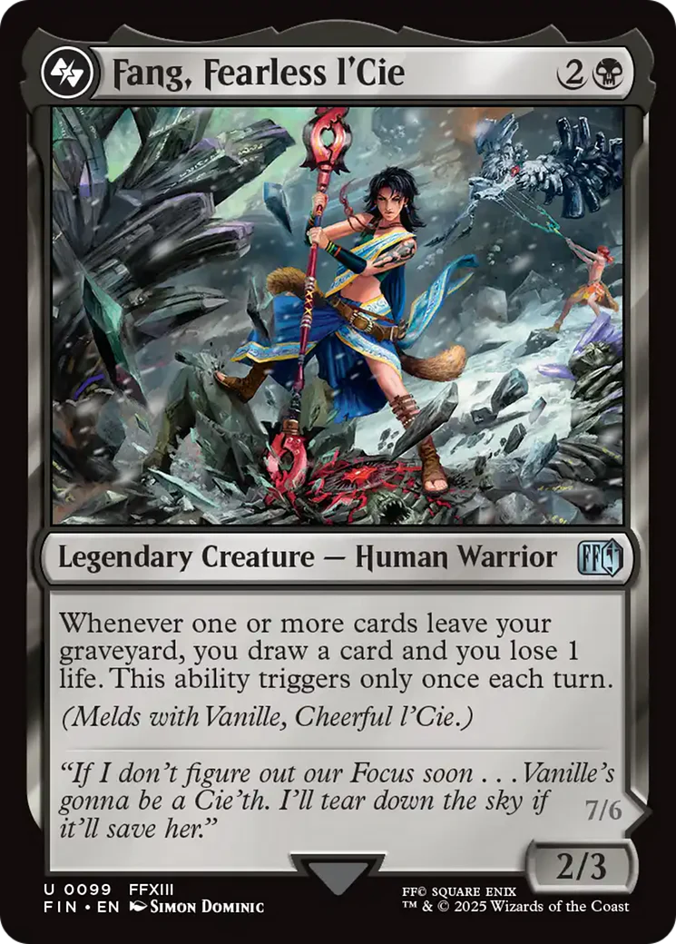 Fang, Fearless l'Cie [FINAL FANTASY] Foil - Image 2