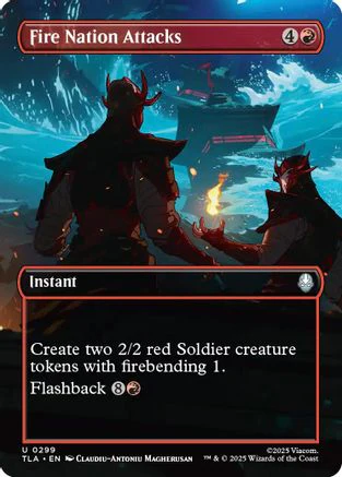 Fire Nation Attacks (Borderless)  [Avatar: The Last Airbender] Foil