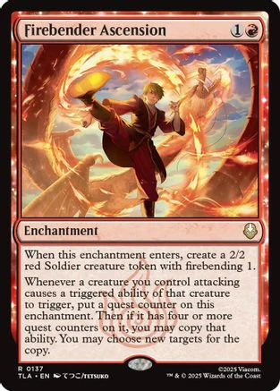 Firebender Ascension  [Avatar: The Last Airbender] Foil