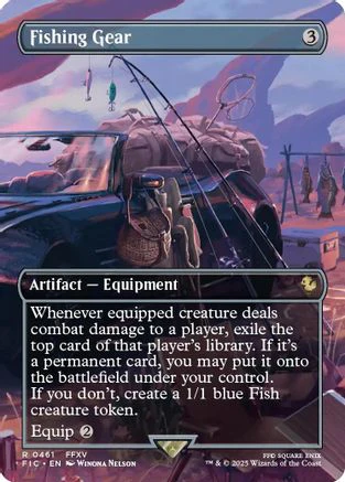 Fishing Gear (Borderless)  [Commander: FINAL FANTASY]