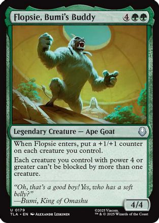 Flopsie, Bumi's Buddy  [Avatar: The Last Airbender] Foil