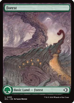 Forest (0283)  [Lorwyn Eclipsed] Foil