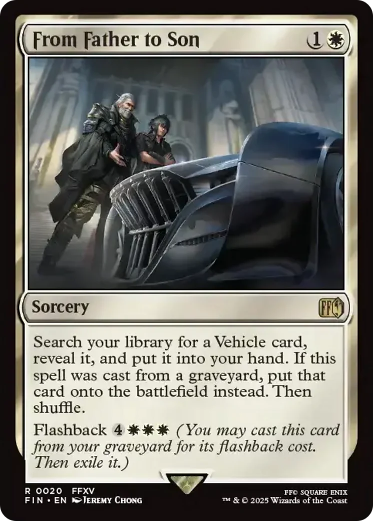 From Father to Son [FINAL FANTASY] Foil