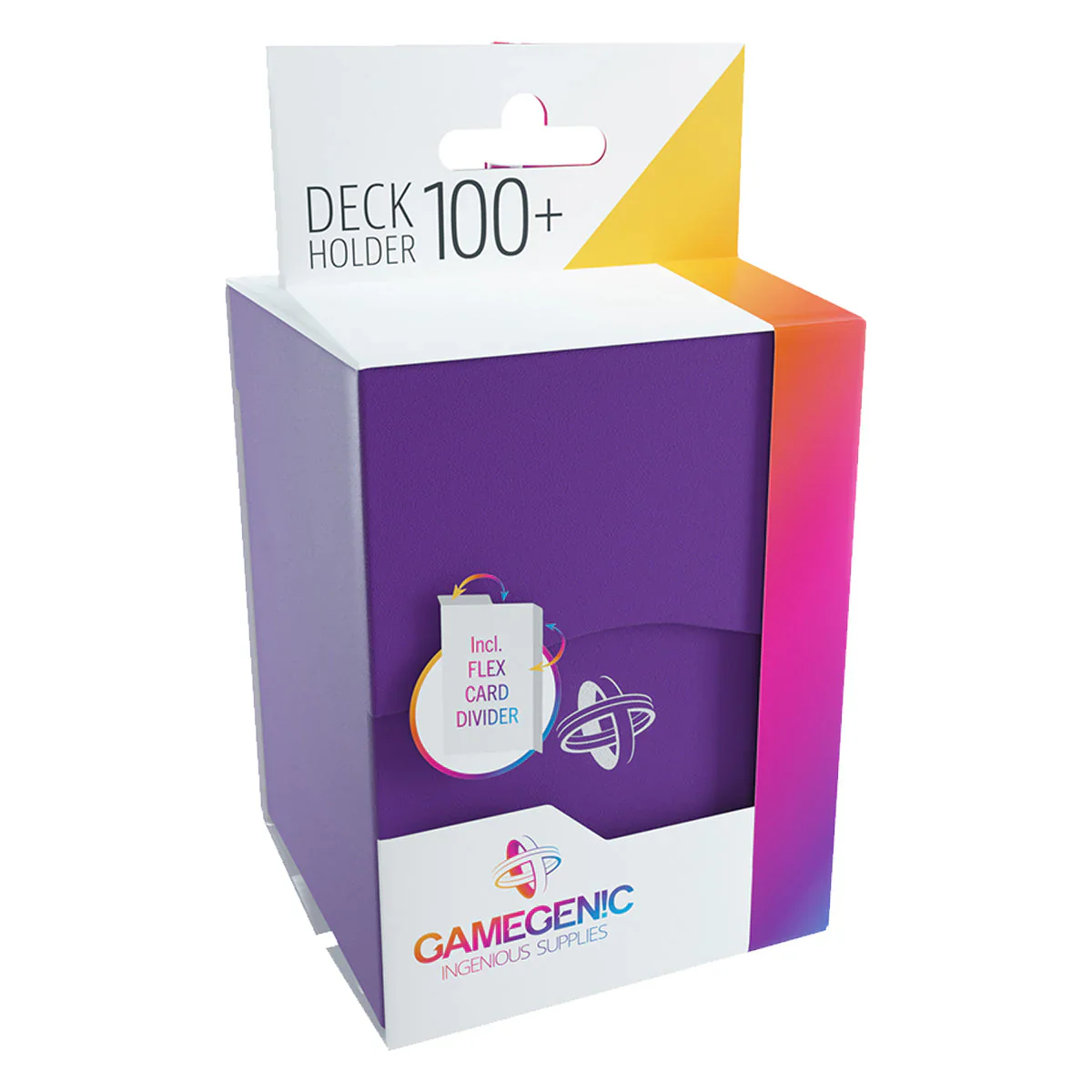 Gamegenic Deck Holder 100+ Purple Deck Box