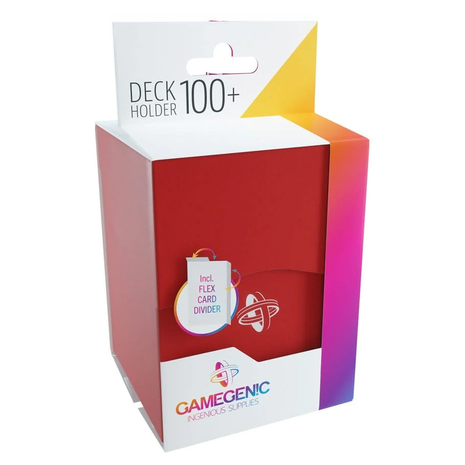 Gamegenic Deck Holder 100+ Red Deck Box