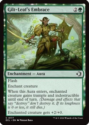 Gilt-Leaf's Embrace  [Lorwyn Eclipsed] Foil