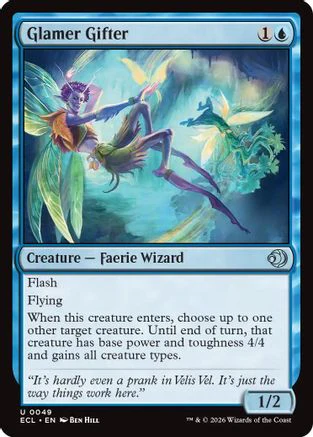 Glamer Gifter  [Lorwyn Eclipsed]