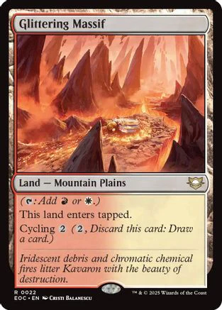 Glittering Massif  [Commander: Edge of Eternities]
