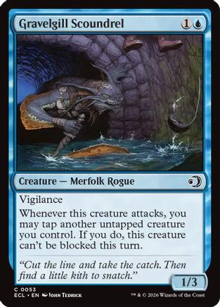 Gravelgill Scoundrel  [Lorwyn Eclipsed] Foil