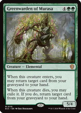 Greenwarden of Murasa  [Commander: Lorwyn Eclipsed]