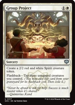 Group Project  [Secrets of Strixhaven] Foil