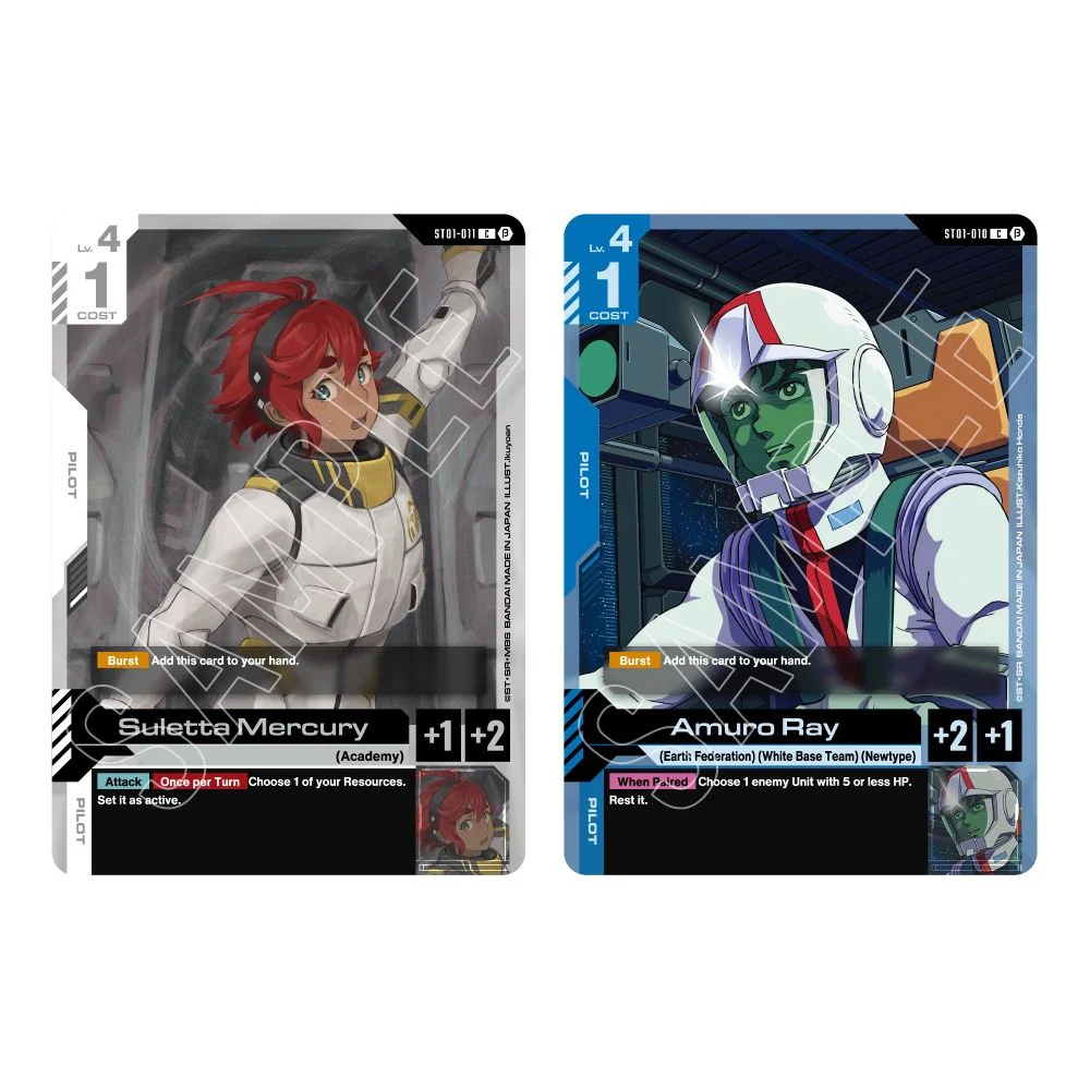 Gundam Card Game: Gundam Assemble Starter Deck  – Heroic Beginnings [ST01A] - Image 3
