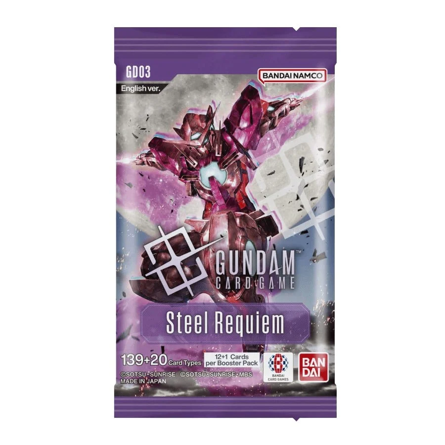 Gundam Card Game - Steel Requiem [GD03] Booster PACK