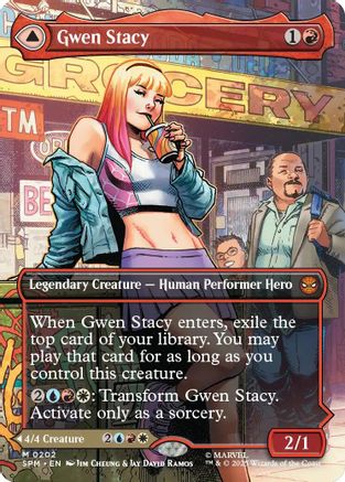Gwen Stacy (0202) (Borderless)  [Marvel's Spider-Man]