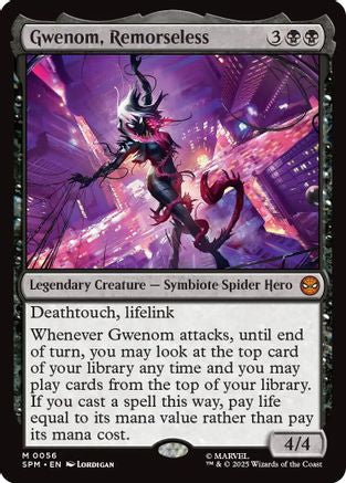 Gwenom, Remorseless  [Marvel's Spider-Man] Foil