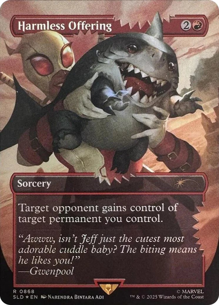 Harmless Offering (Rainbow Foil) [Secret Lair Drop Series]