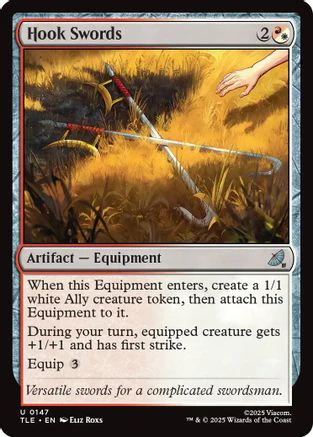 Hook Swords  [Avatar: The Last Airbender: Eternal-Legal]