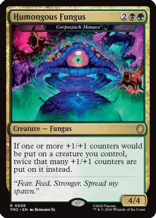 Humongous Fungus - Corpsejack Menace  [Commander: Teenage Mutant Ninja Turtles] Foil