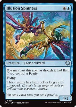 Illusion Spinners  [Lorwyn Eclipsed] Foil