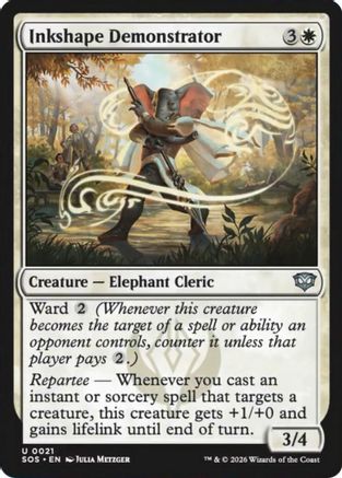 Inkshape Demonstrator  [Secrets of Strixhaven] Foil