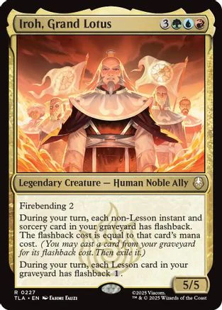 Iroh, Grand Lotus  [Avatar: The Last Airbender] Foil