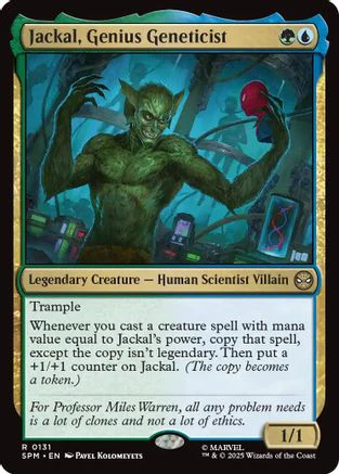 Jackal, Genius Geneticist  [Marvel's Spider-Man]