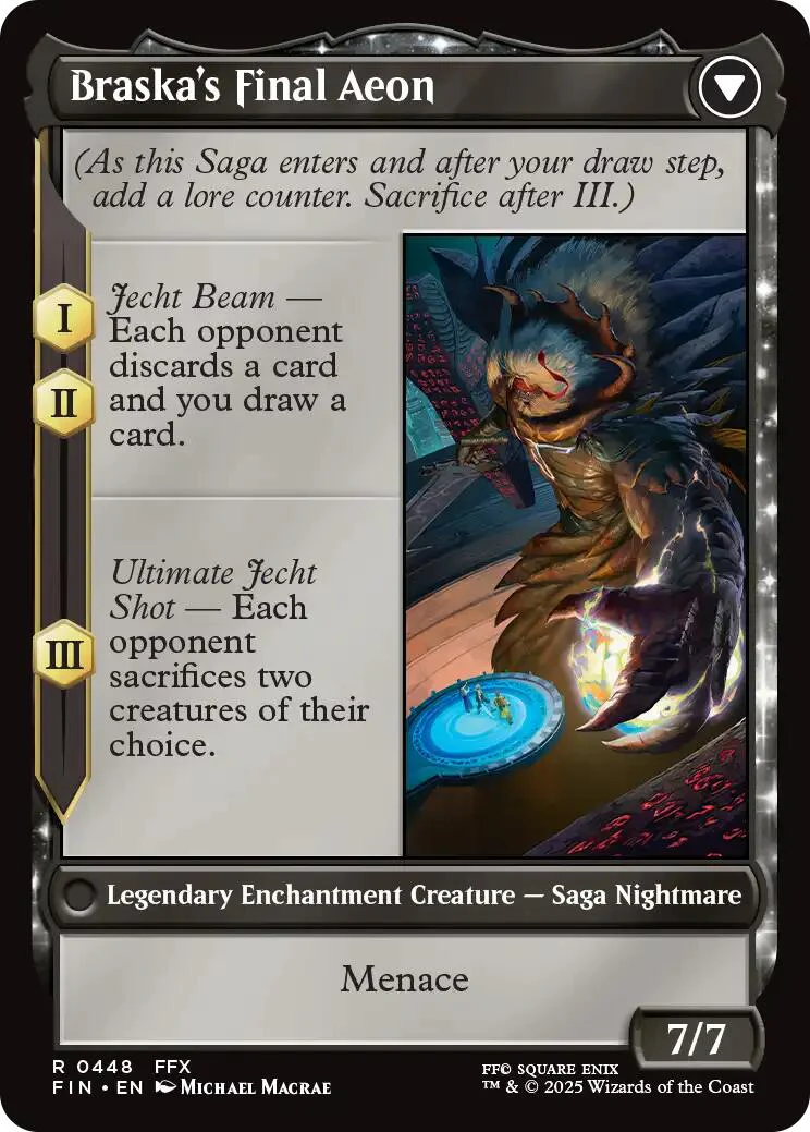 Jecht, Reluctant Guardian // Braska's Final Aeon (Extended Art) [FINAL FANTASY] Foil