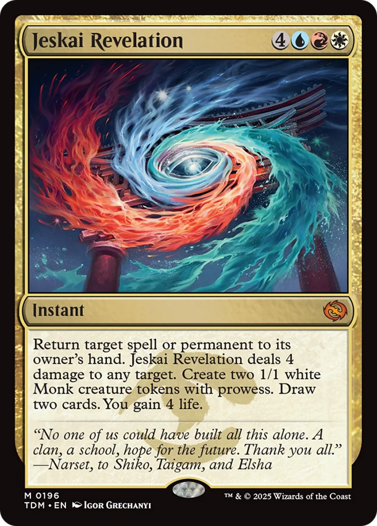 Jeskai Revelation [Tarkir: Dragonstorm]
