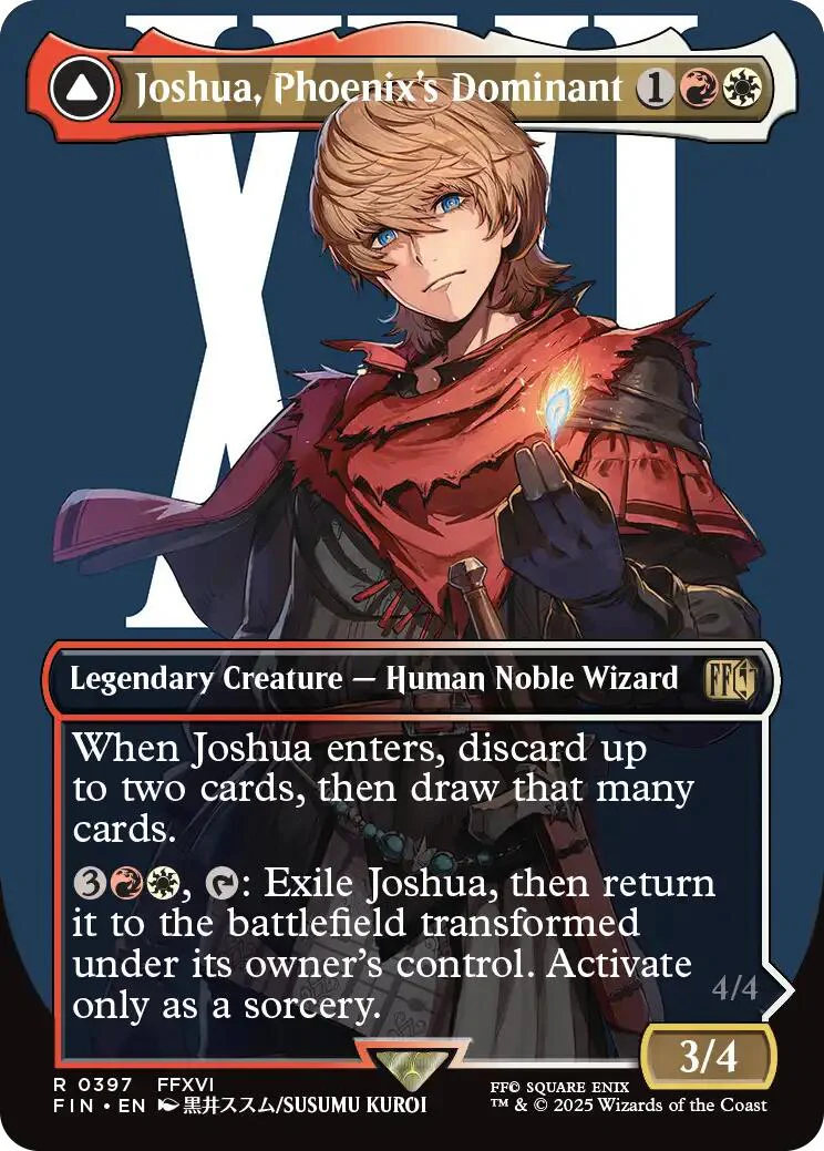 Joshua, Phoenix's Dominant (Borderless) [FINAL FANTASY] - Image 2