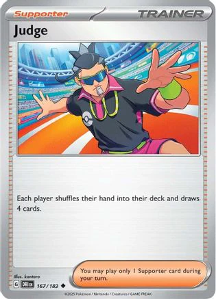 Judge (167/182) [Scarlet & Violet: Destined Rivals]