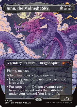 Junji, the Midnight Sky  [Secret Lair Countdown Kit] Foil