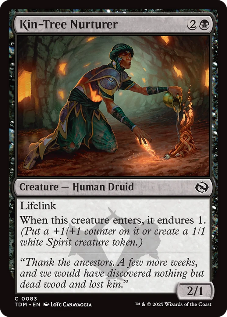 Kin-Tree Nurturer [Tarkir: Dragonstorm] Foil
