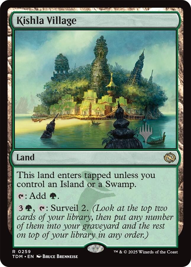 Kishla Village [Tarkir: Dragonstorm Promos] Foil