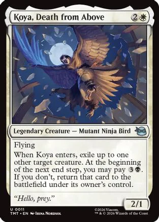 Koya, Death from Above  [Teenage Mutant Ninja Turtles] Foil