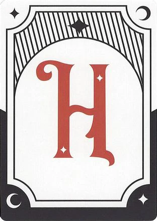 Letter Card - H  [Secret Lair Countdown Kit]
