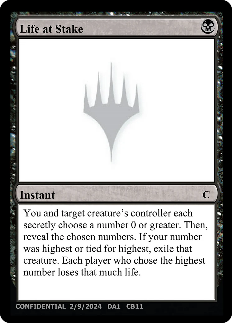 Life at Stake [Unknown Event]