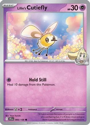 Lillie's Cutefly (066/159) [Scarlet & Violet: Journey Together] Reverse Holofoil