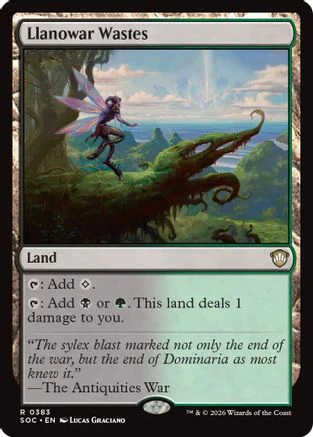 Llanowar Wastes  [Commander: Secrets of Strixhaven]