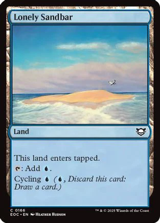 Lonely Sandbar  [Commander: Edge of Eternities]