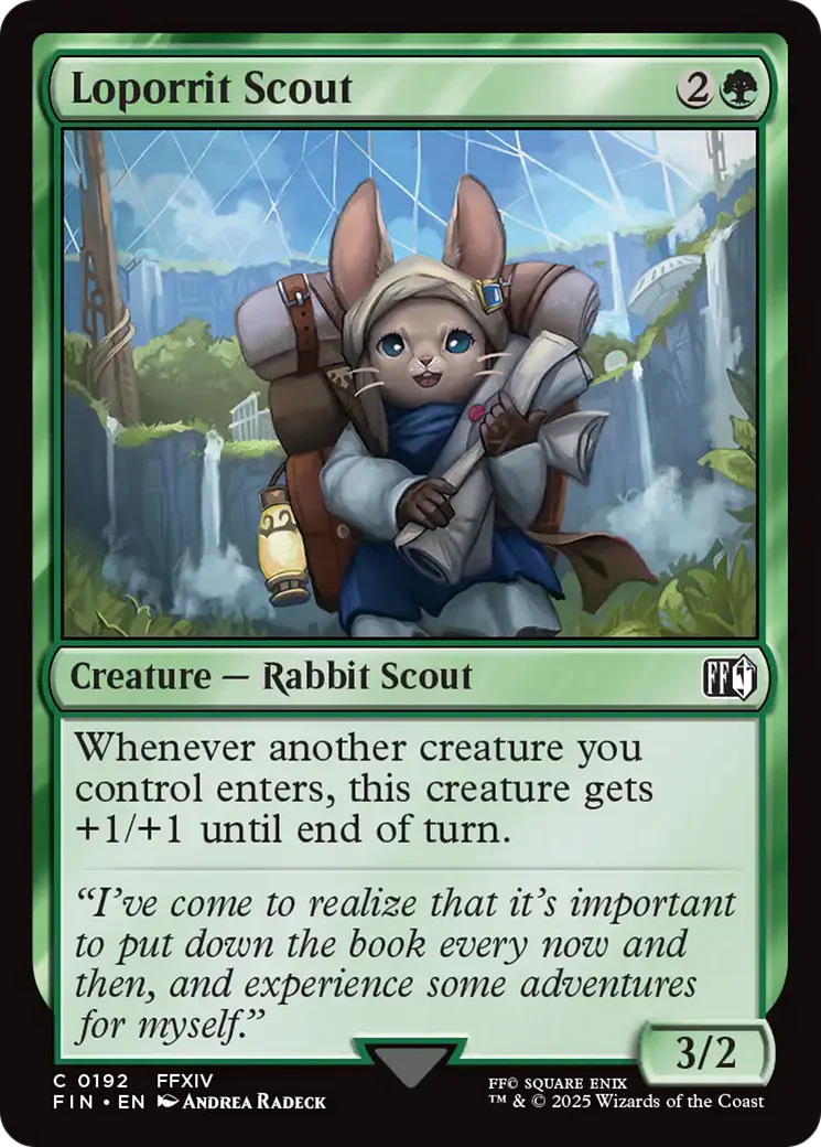 Loporrit Scout [FINAL FANTASY] Foil