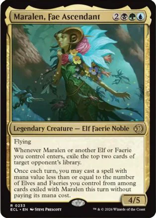 Maralen, Fae Ascendant  [Lorwyn Eclipsed] Foil