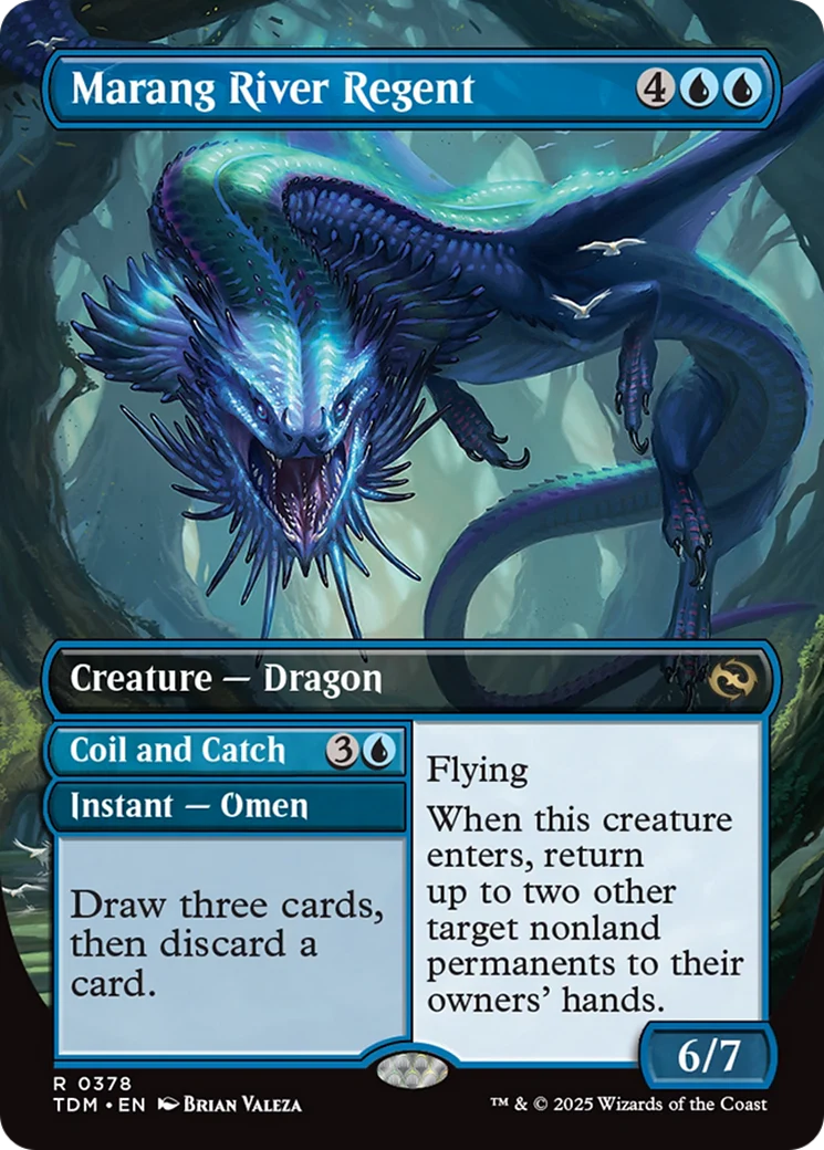Marang River Regent (Borderless) [Tarkir: Dragonstorm] Foil - Image 2