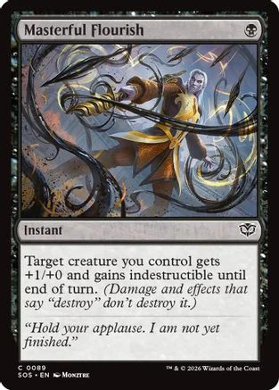 Masterful Flourish  [Secrets of Strixhaven]