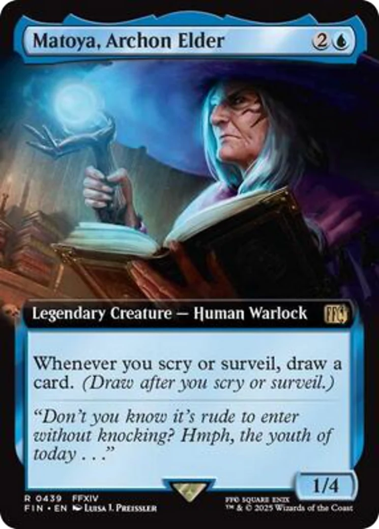 Matoya, Archon Elder (Extended Art) [FINAL FANTASY] Foil