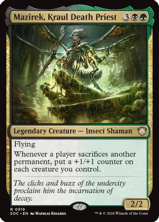 Mazirek, Kraul Death Priest  [Commander: Secrets of Strixhaven]